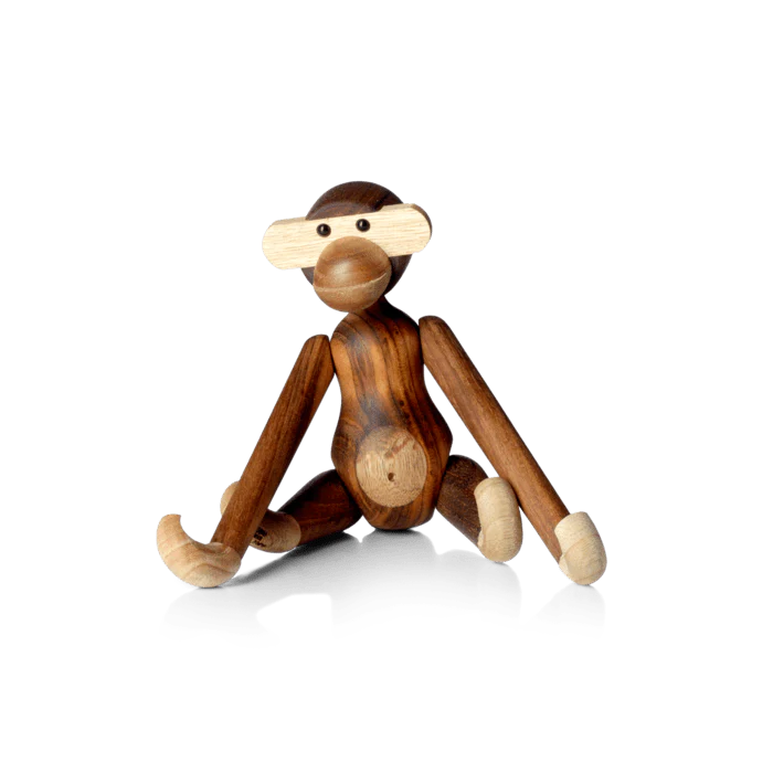 Sm Monkey Kay Bojesen Teak/Limba Wood by Rosendahl