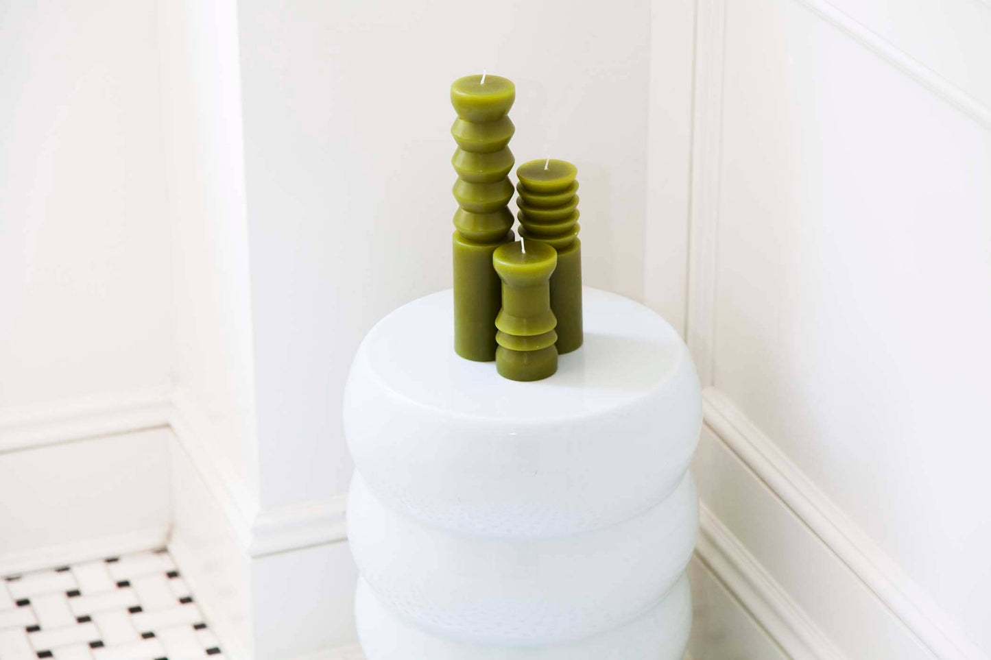 Totem Candle - Small Moss
