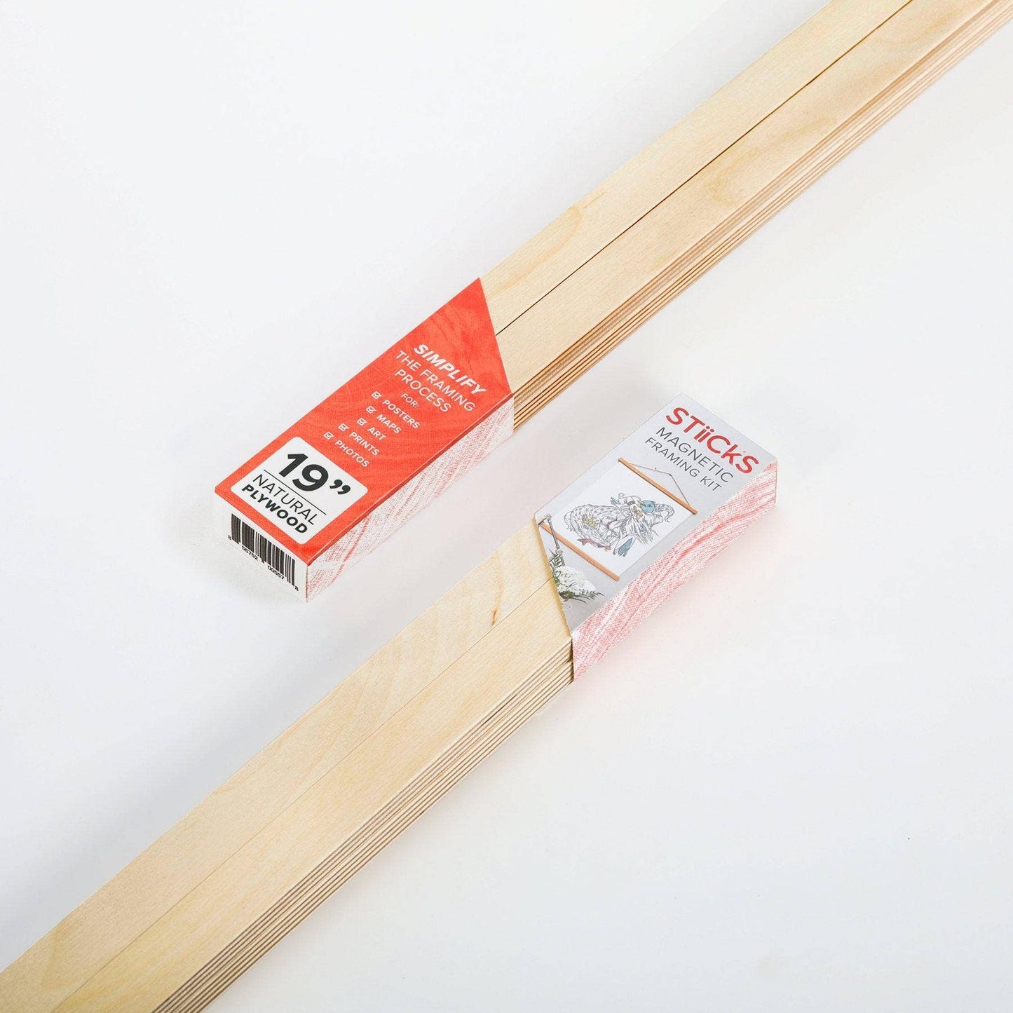 Magnetic Hangers: Natural Oak 20.875"