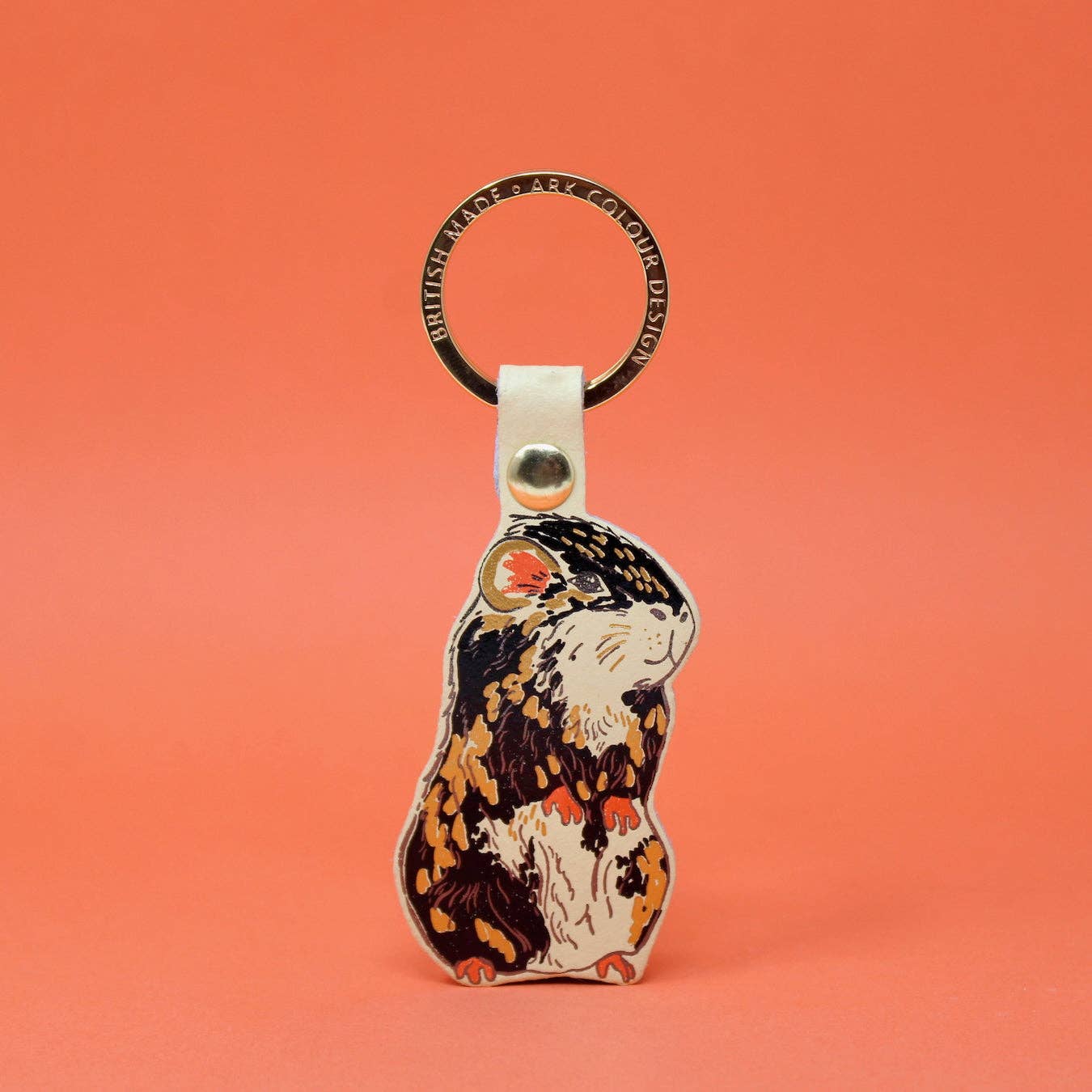 Guinea Pig Keyring: Nude