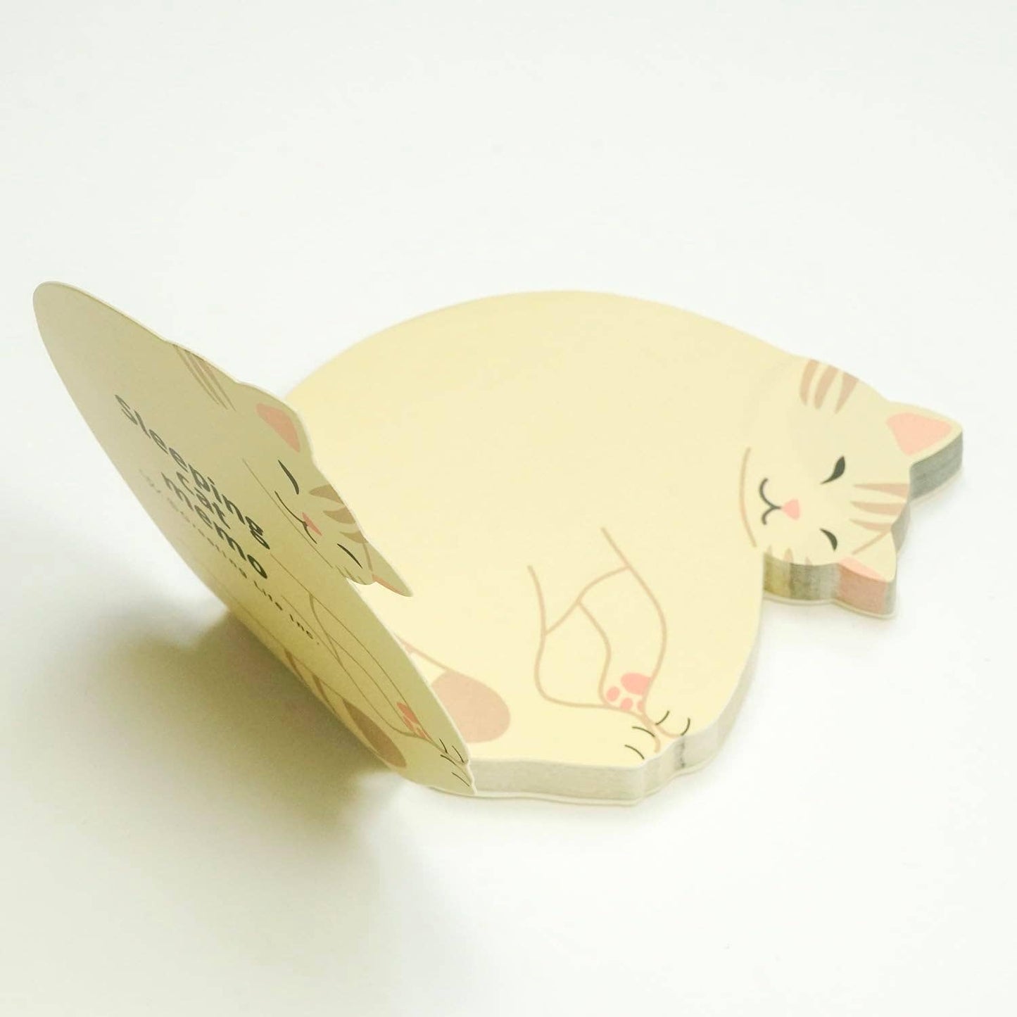 Greeting Life Animal Die-Cut Memo Sleeping Cat ETN-188: 6 pcs
