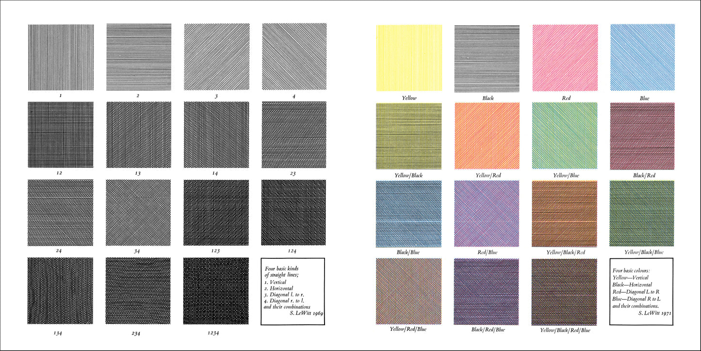 Sol Lewitt: Four Basic Kinds of Lines & Colour Lewitt, Sol