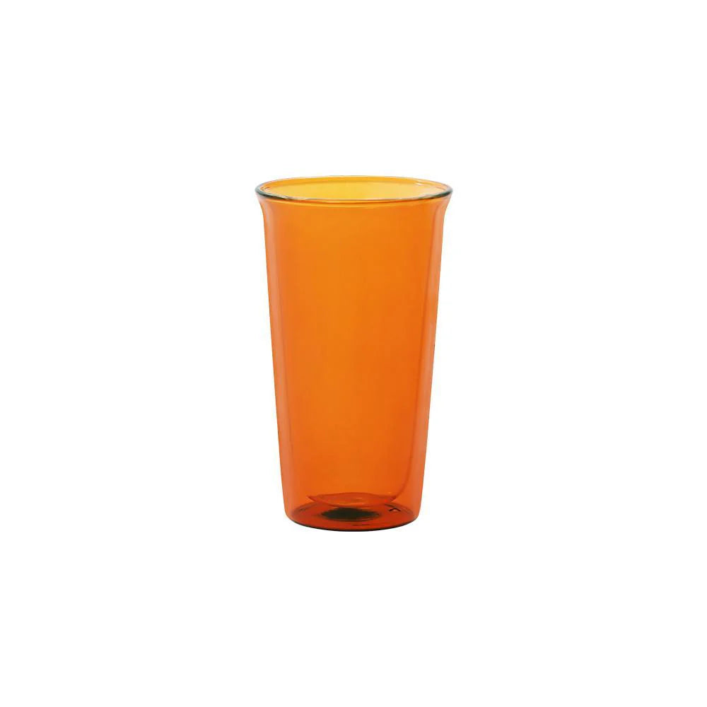 Cast Amber Glass Double Wall, Kinto