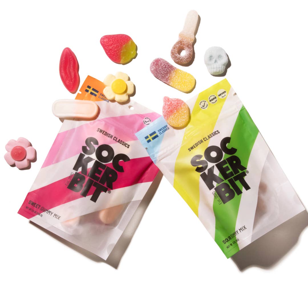 SWEET GUMMY MIX 5.5oz Swedish Candy Mix NEW