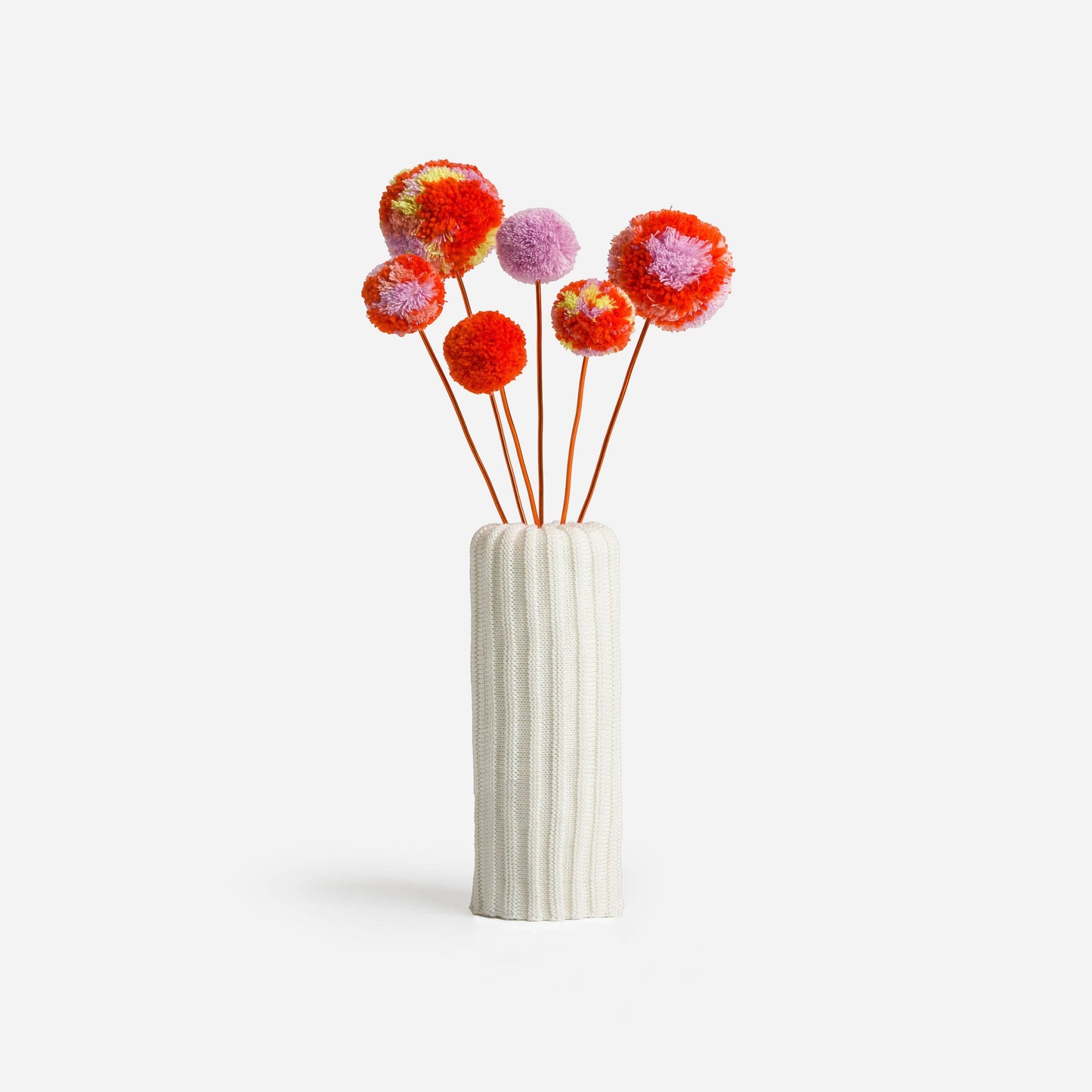 Pom Flower Bouquet: Kelly Peach