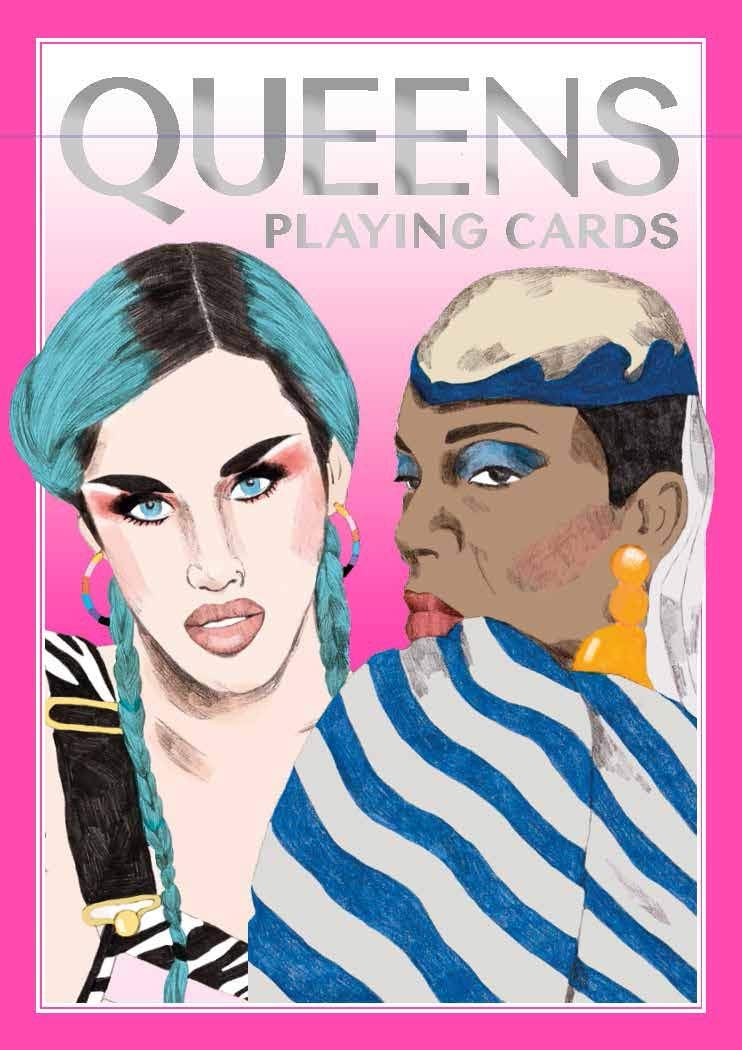 Queens (Drag Queen Playing Cards by Daniela Henriquez)