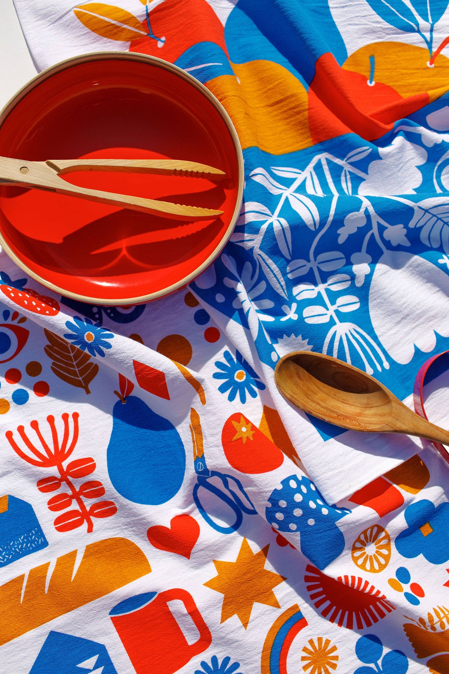 Fruit Bowl Cotton Kitchen Towel