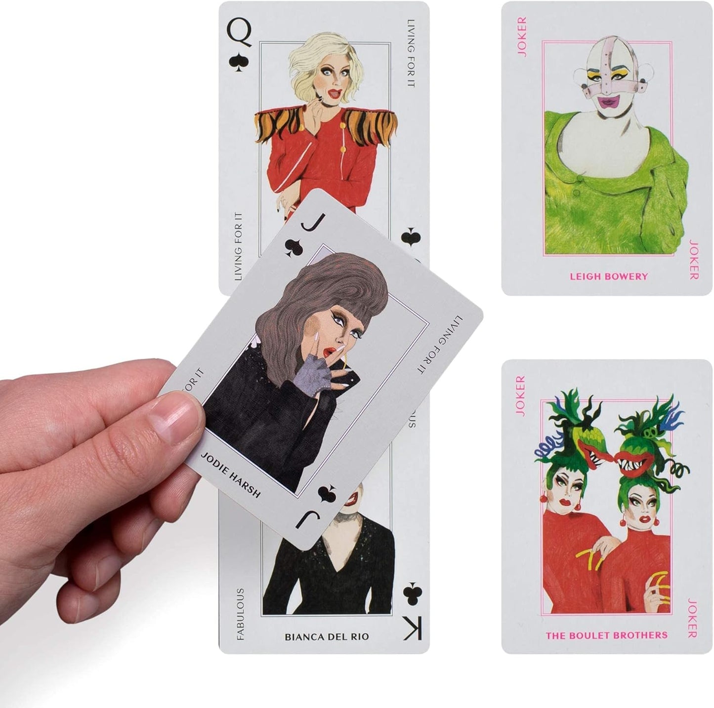 Queens (Drag Queen Playing Cards by Daniela Henriquez)