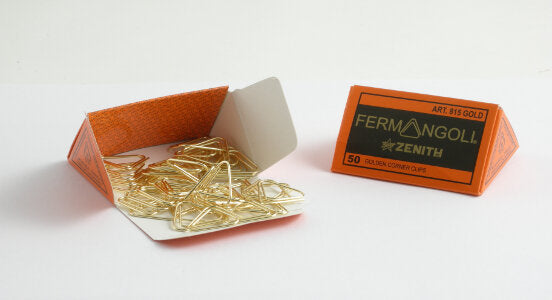 Zenith Gold Corner Clips - Package of 50