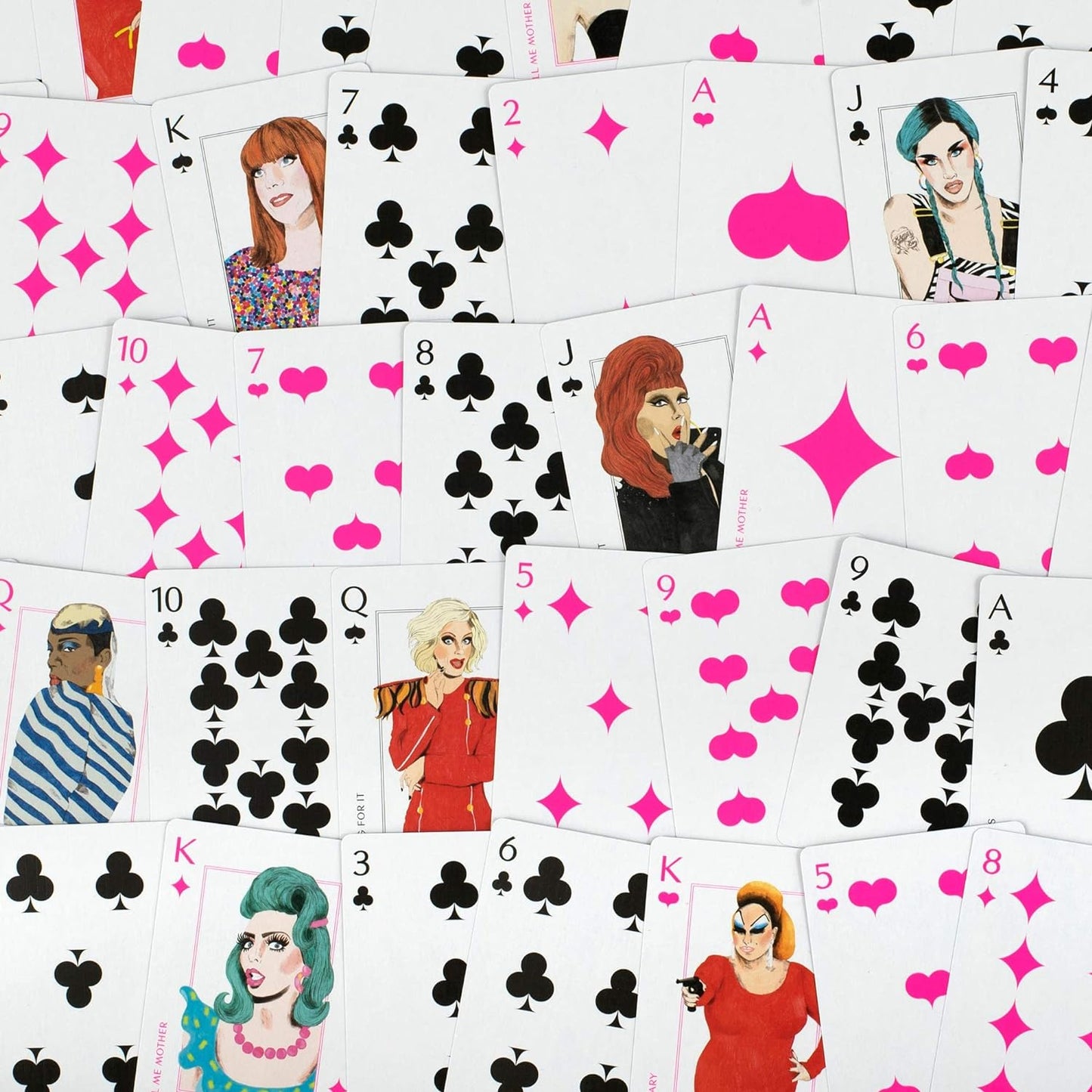 Queens (Drag Queen Playing Cards by Daniela Henriquez)