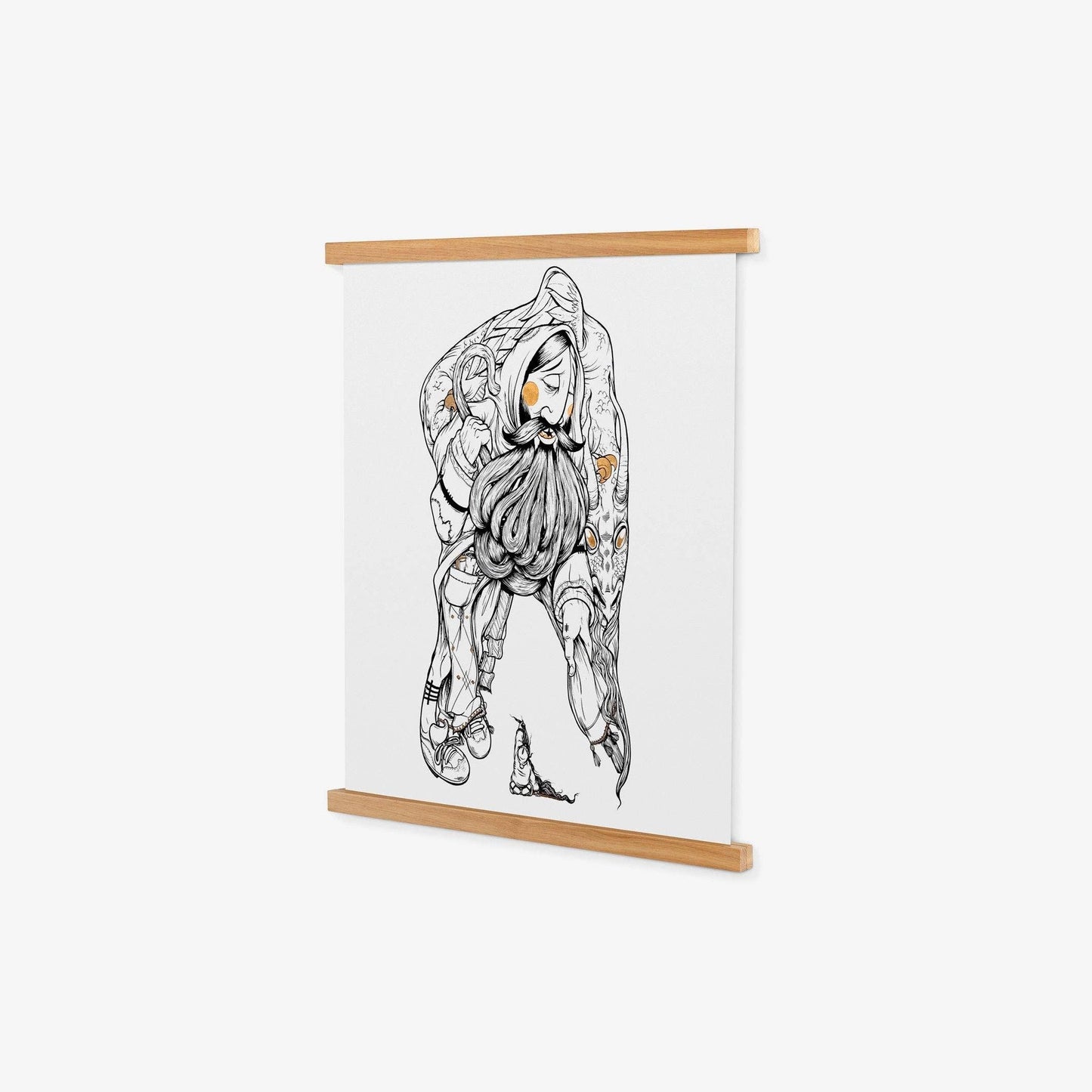 Magnetic Hangers: Black / 20.875"