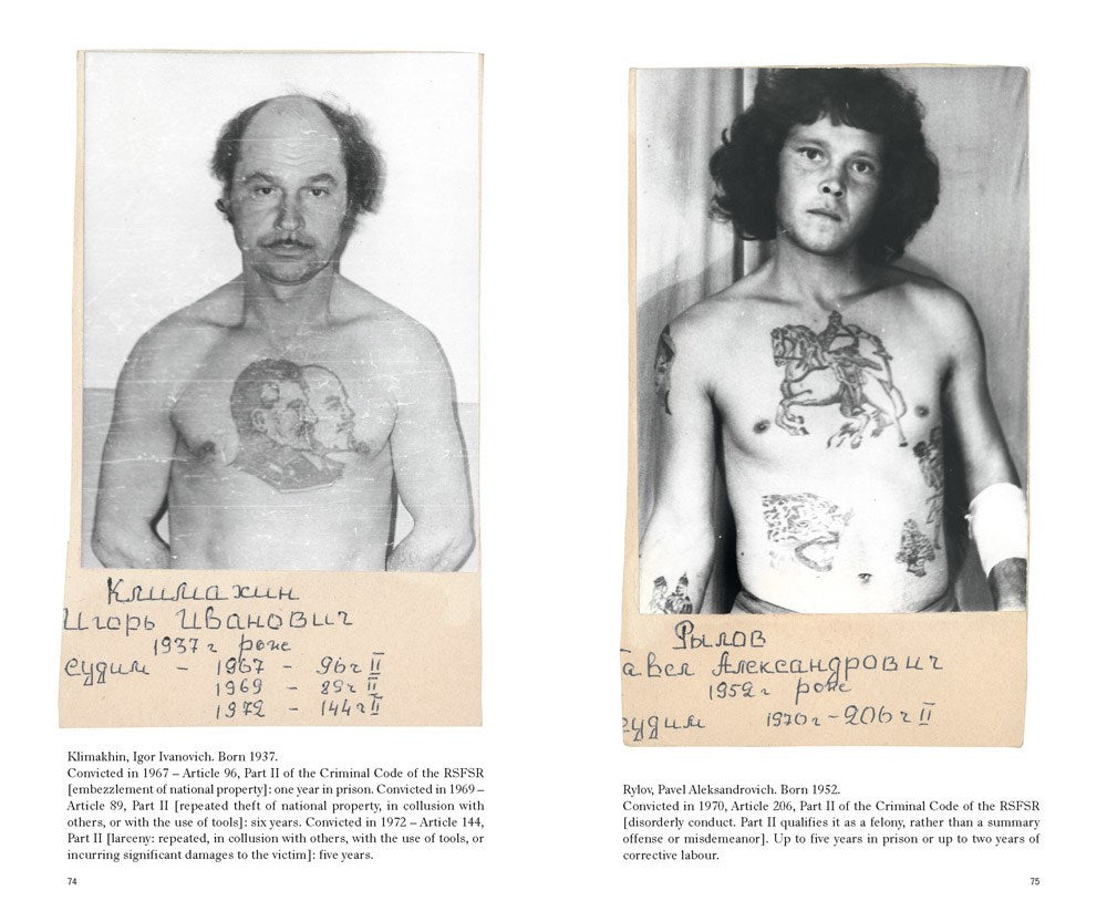 Russian Criminal Tattoos and Playing Cards Arkady Bronnikov
