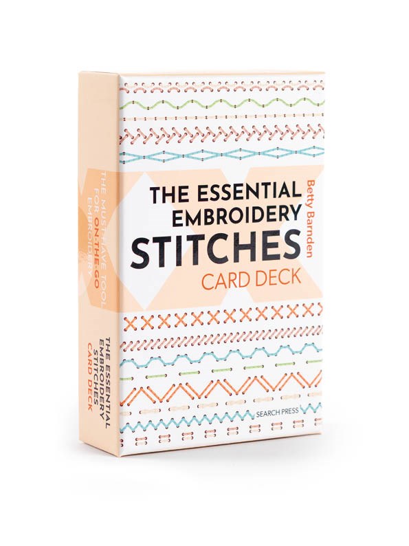 Essential Embroidery Stitches Card Deck
