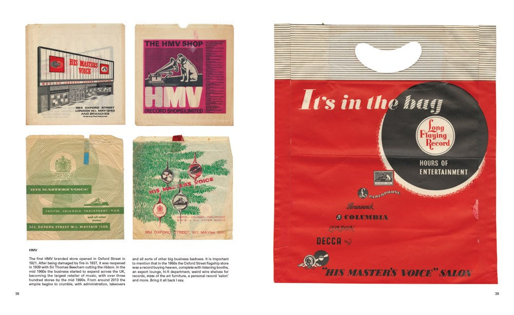 A–Z of Record Shop Bags : 1940s to 1990s Jonny Trunk,