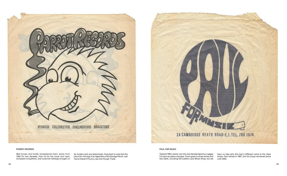 A–Z of Record Shop Bags : 1940s to 1990s Jonny Trunk,