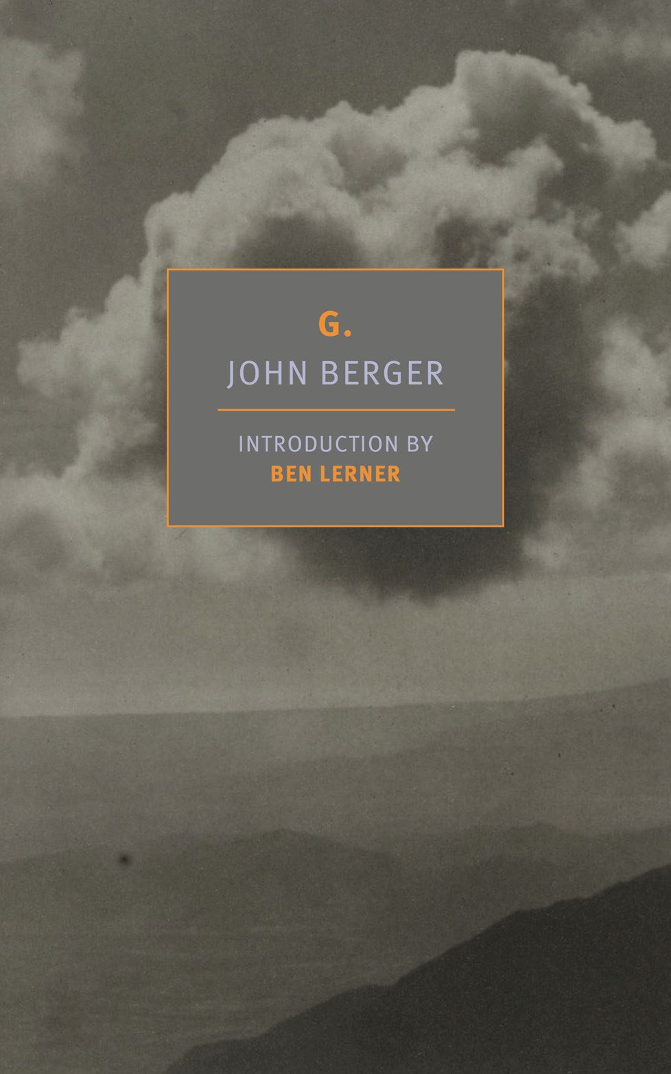 G. John Berger (NYRB)