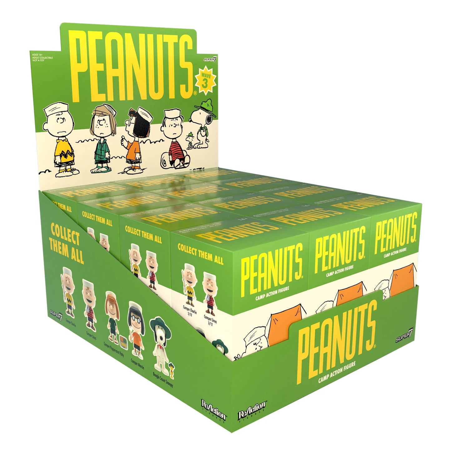 PEANUTS REACTION SNOOPY BLIND BOX