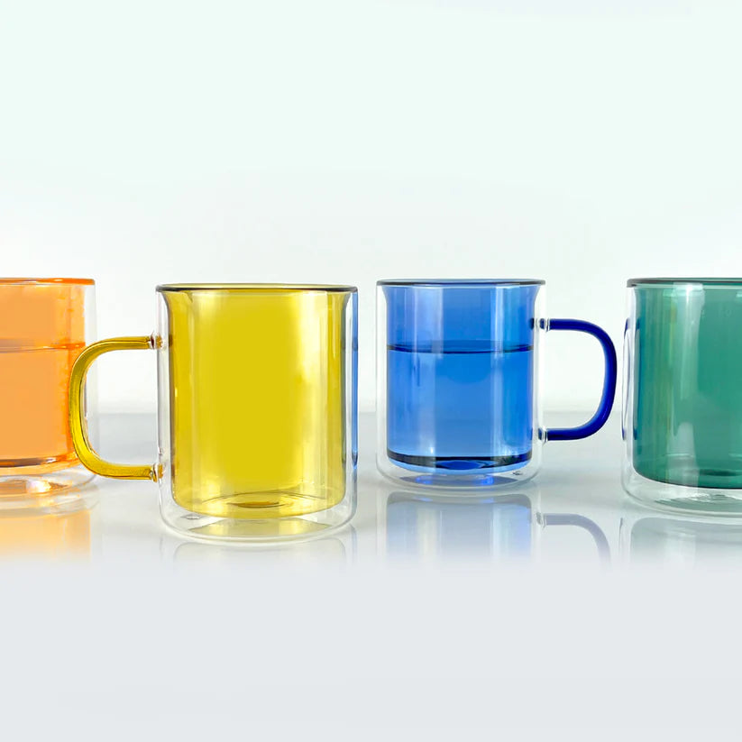 Cubo Double Wall Cups Large Set of 4