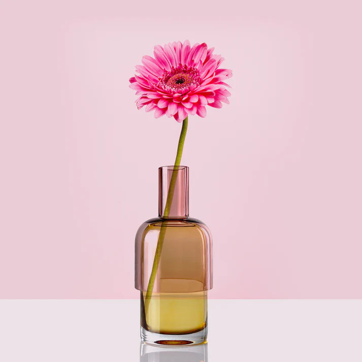 FLIP VASE SMALL (PINK & YELLOW)