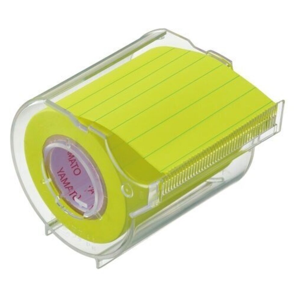 Memoc roll - grid or ruled w/ dispenser