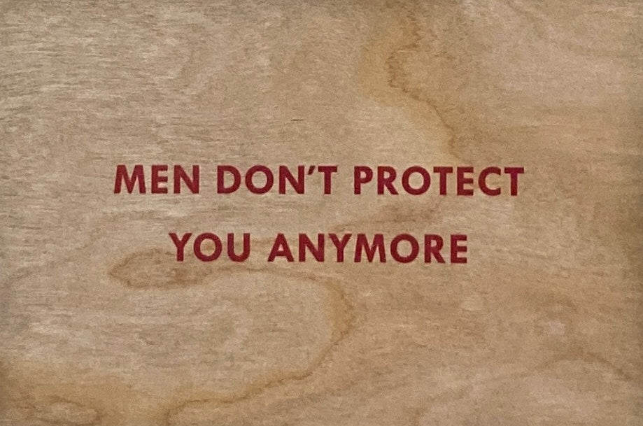 Jenny Holzer Truisms Wooden Postcard
