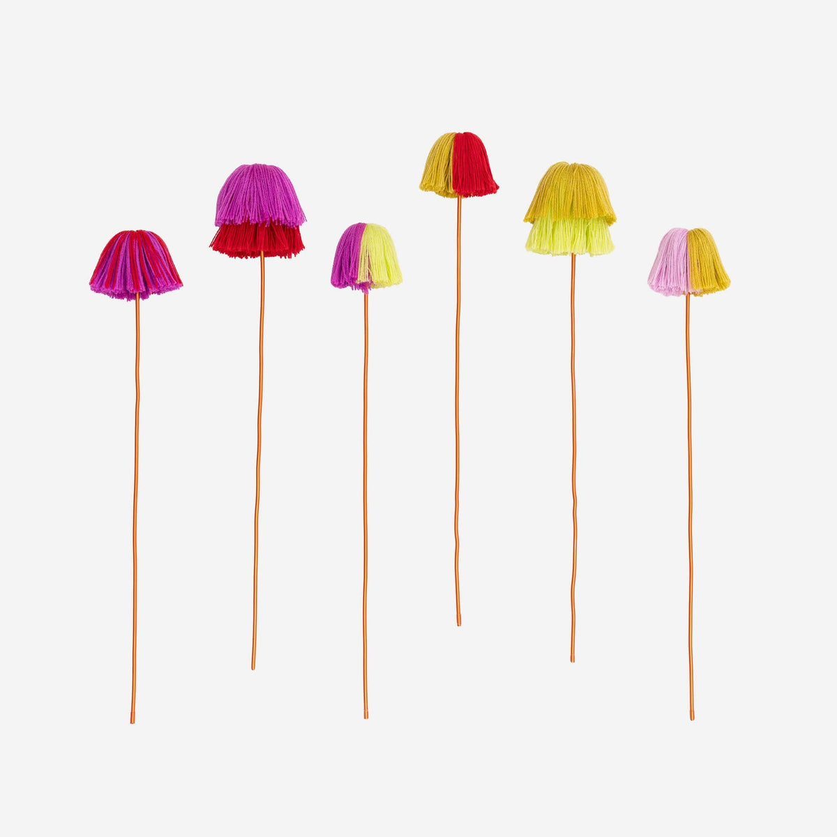Tassel Flower Bouquet: Golden Olive Lime