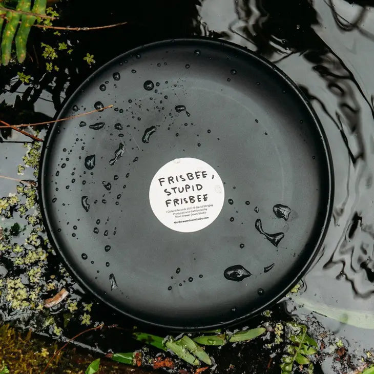 Frisbee I Collect Records x David Shrigley