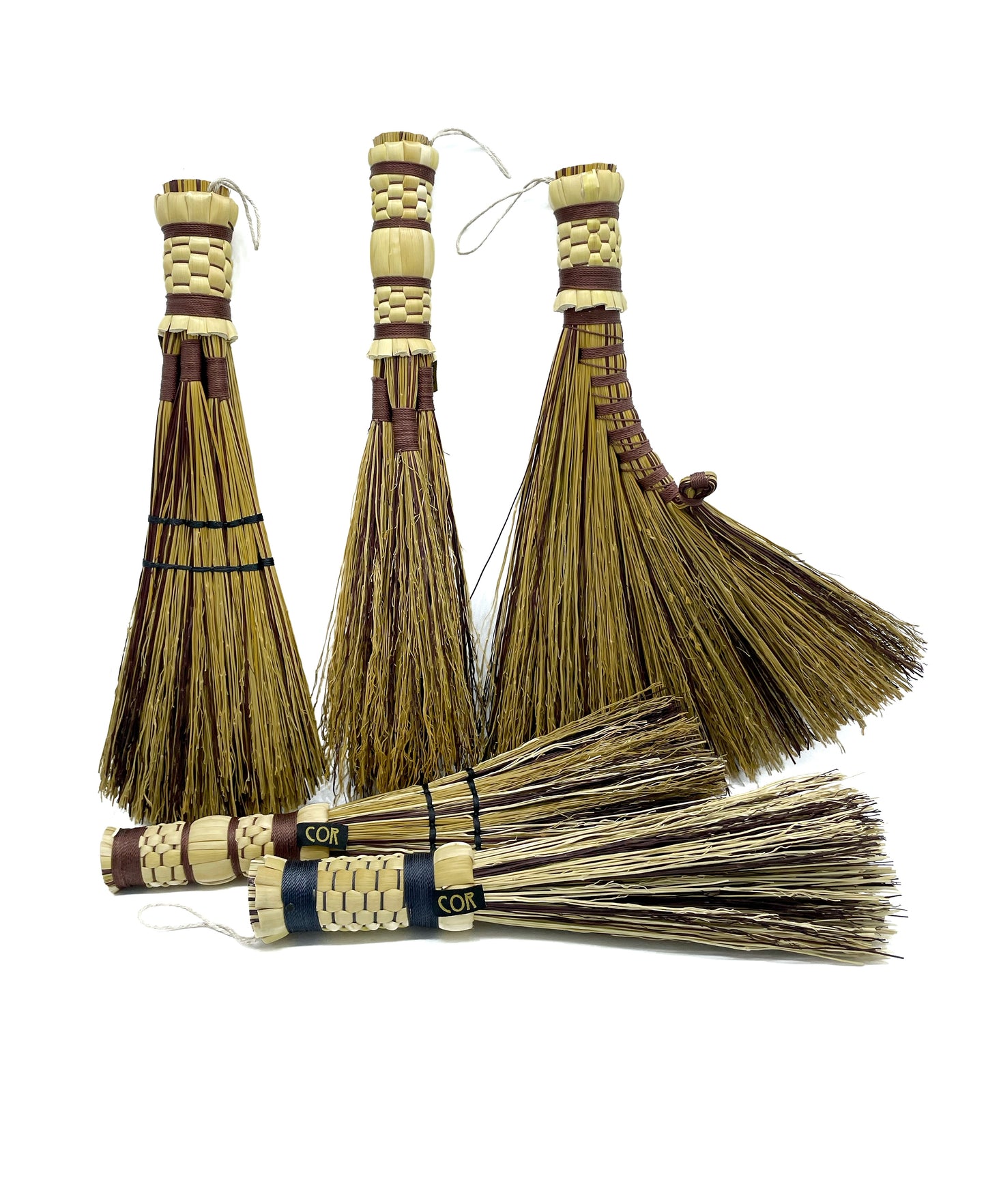 Broom; Stitched Whisk with Plaiting