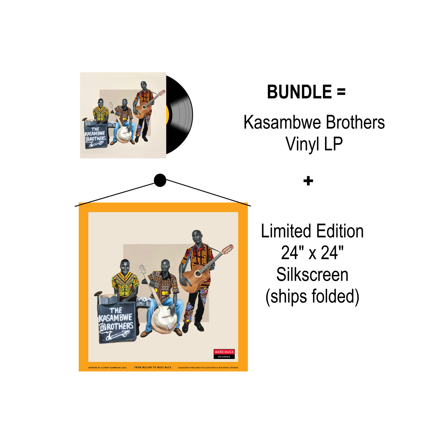 The Kasambwe Brothers (Vinyl LP) & Bundle