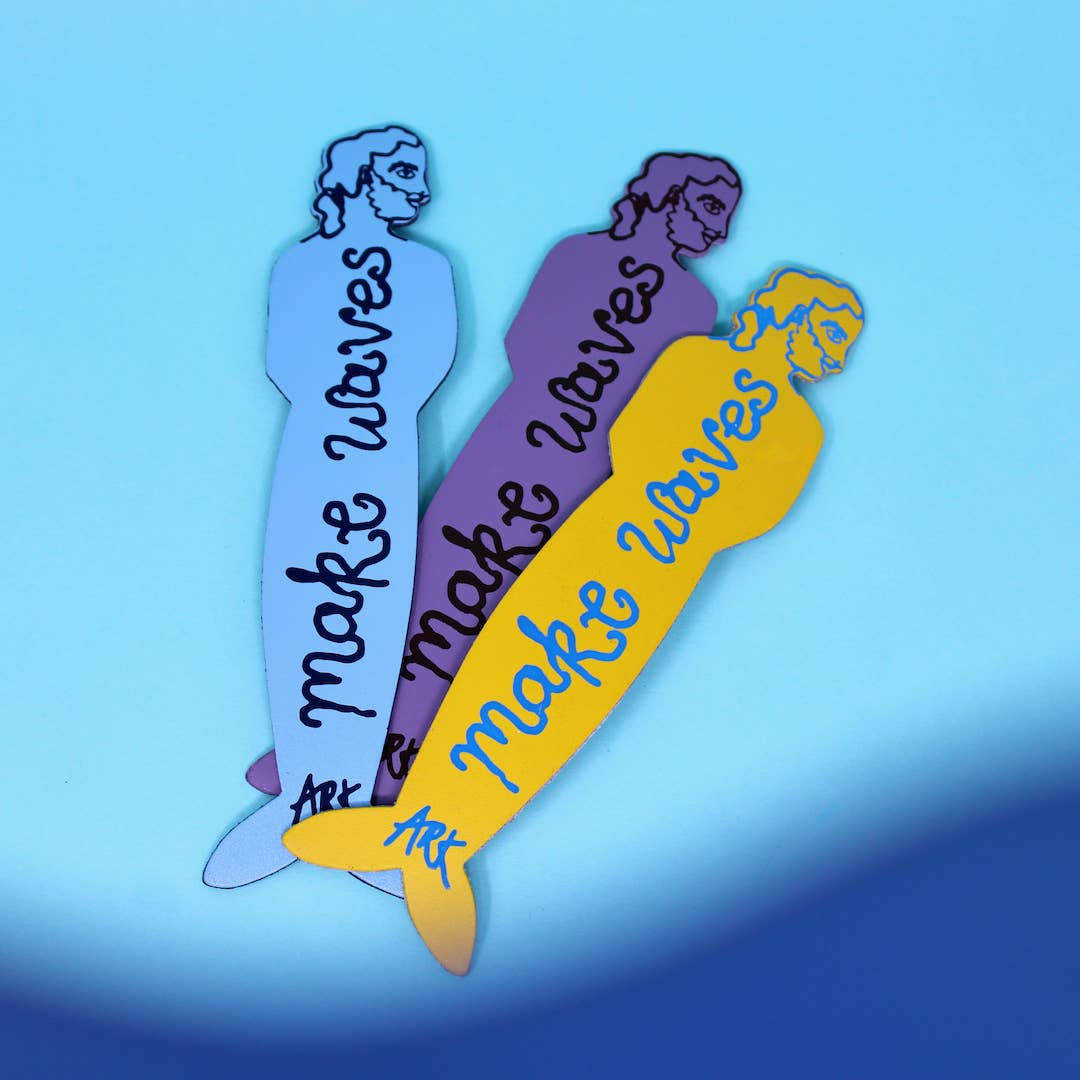 Mer-Man Bookmark: Lilac