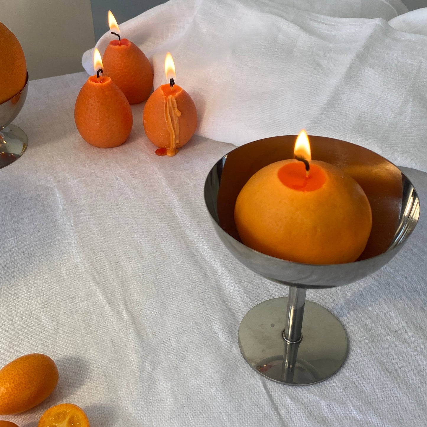 Mandarin Candle: Orange / Blood Orange / Single Mandarin