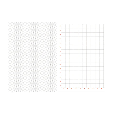 Grids & Guides (Navy) A Notebook for Visual Thinkers