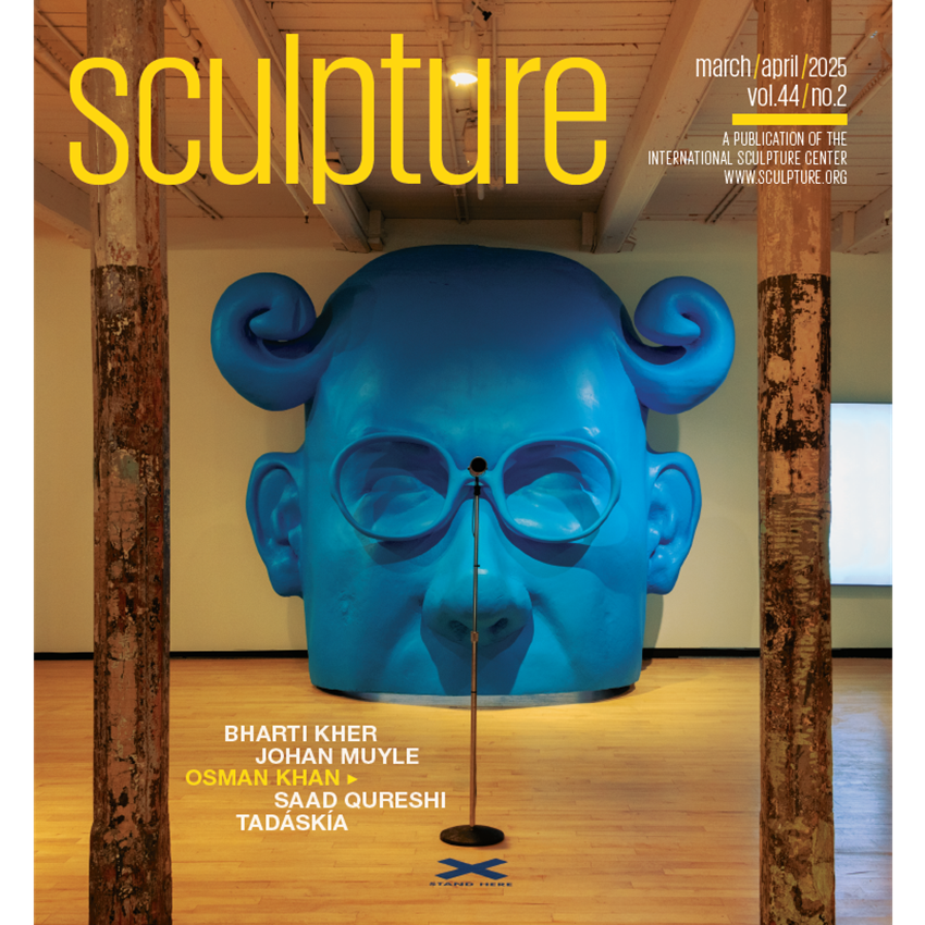 Sculpture Magazine Osman Khan mar/apr 2025