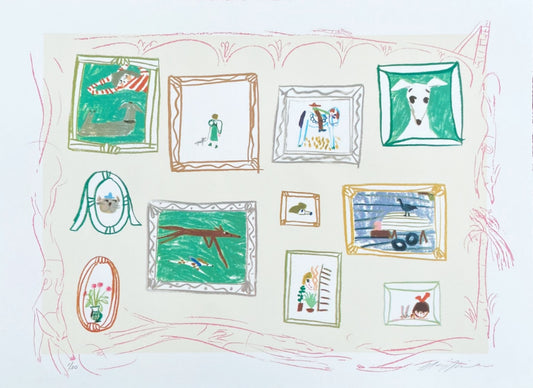 Silkscreen Rosie's Journey: Marika Maijala