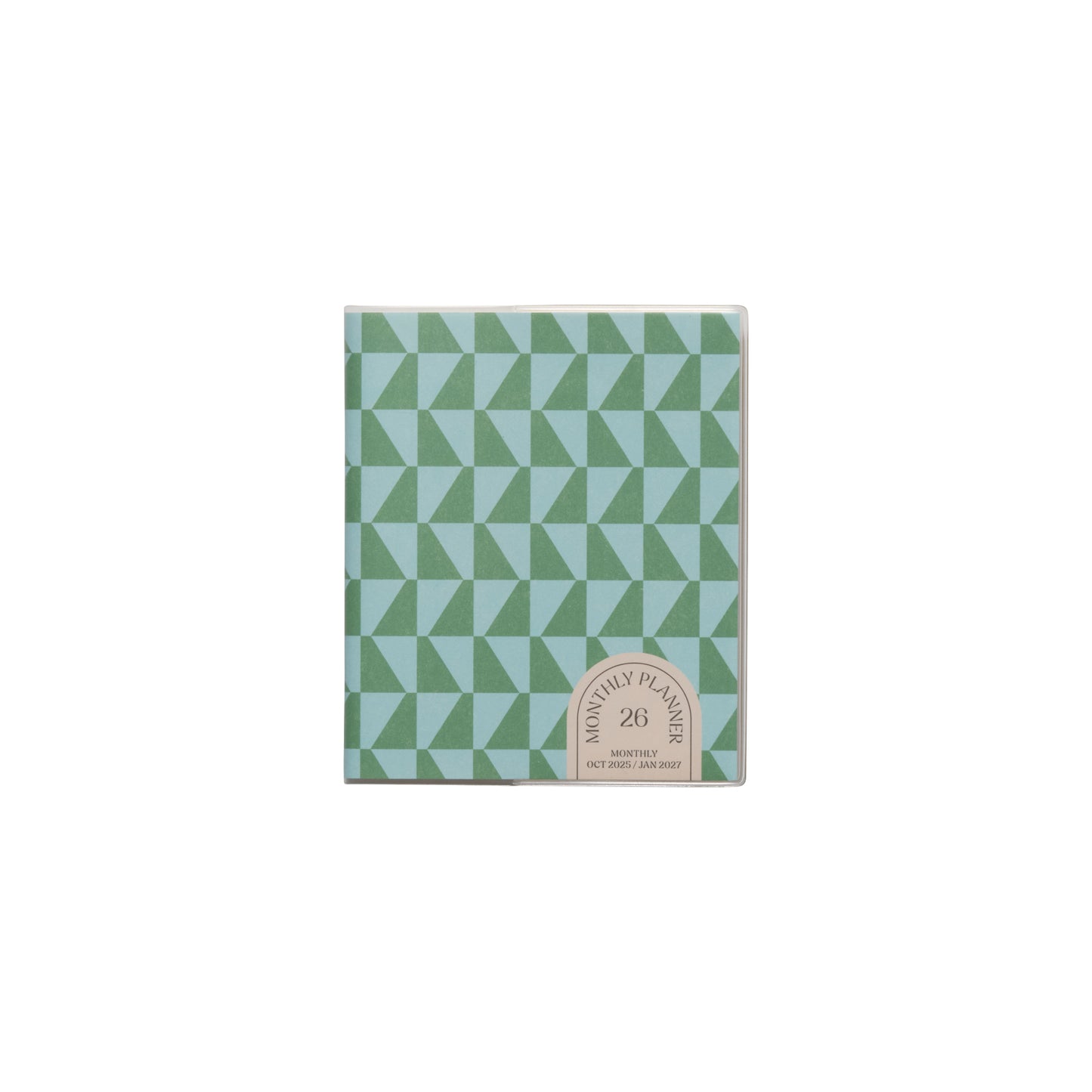 2026 Monthly Planner Sail Square - Green