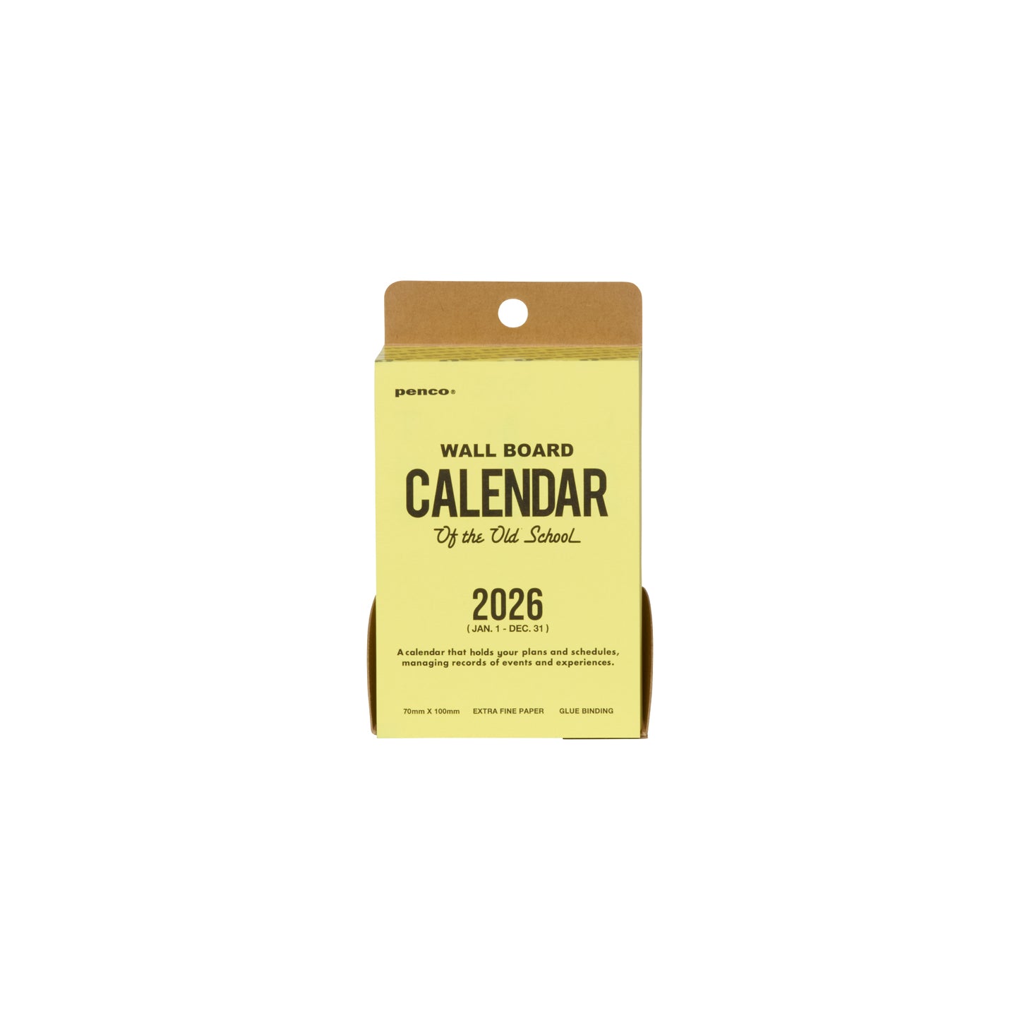 2026 Memo Block Calendar(penco)
