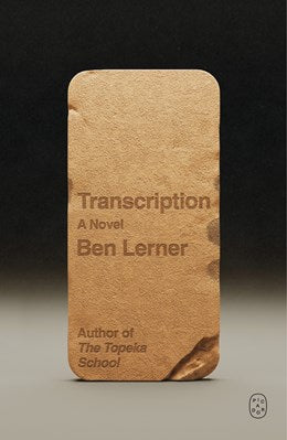 Transcription Ben Lerner