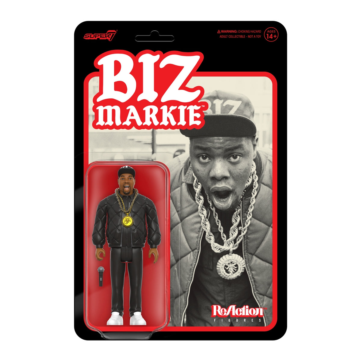 Biz Markie Reaction Figure