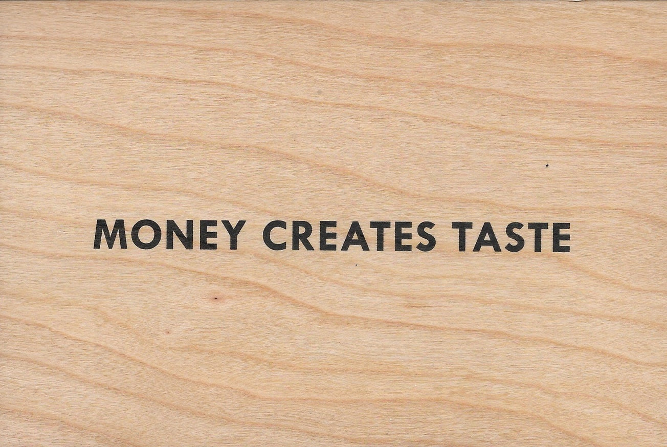 Jenny Holzer Truisms Wooden Postcard