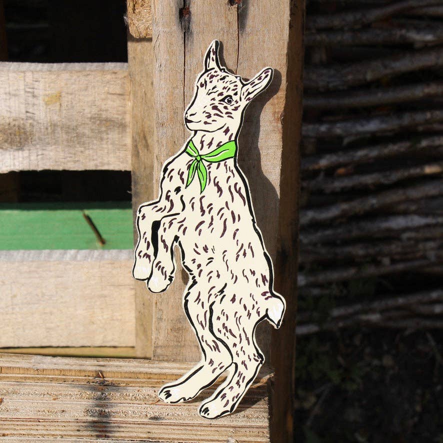 GOAT Bookmark: Dusty Pink