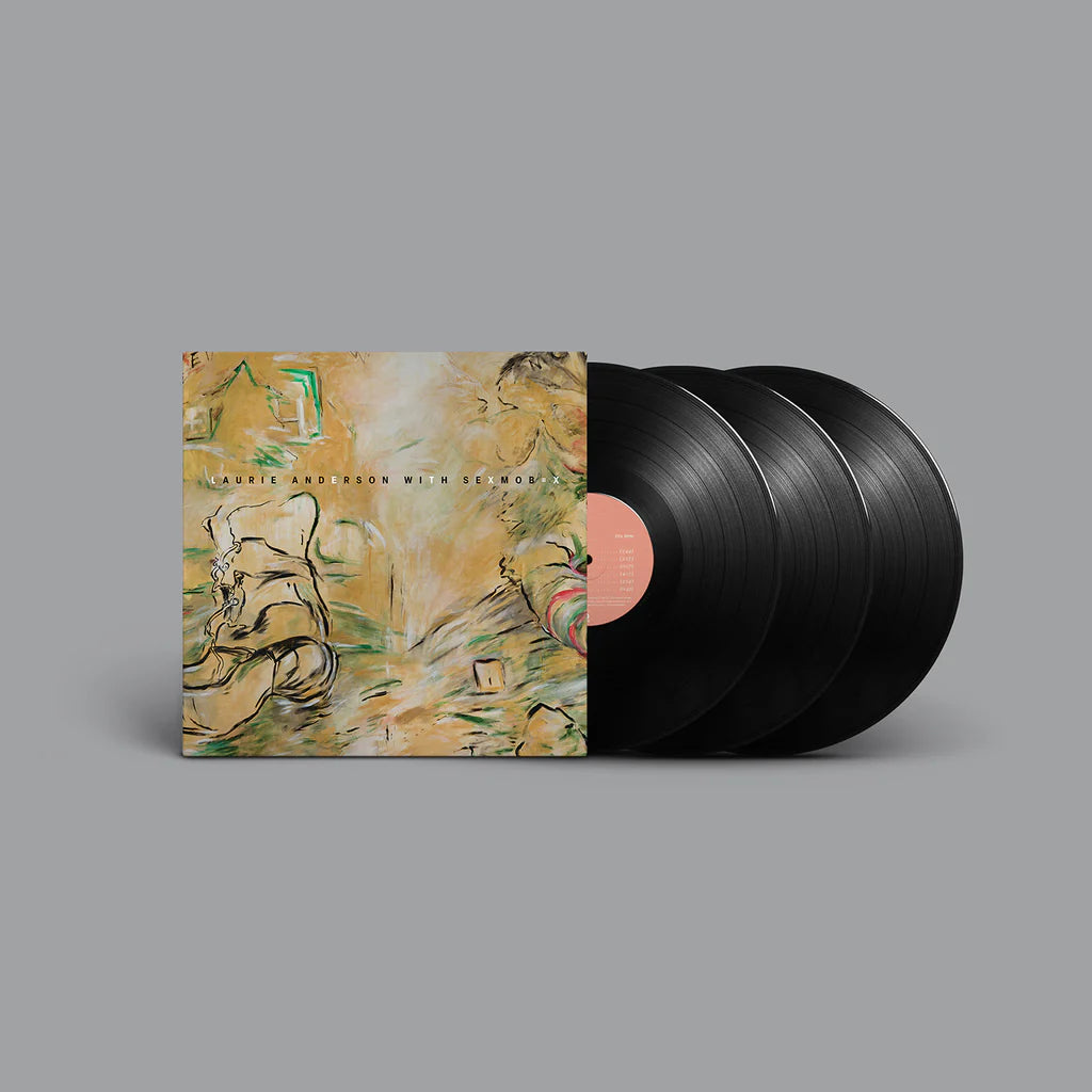 3LP Let X=X by Laurie Anderson with Sexmob