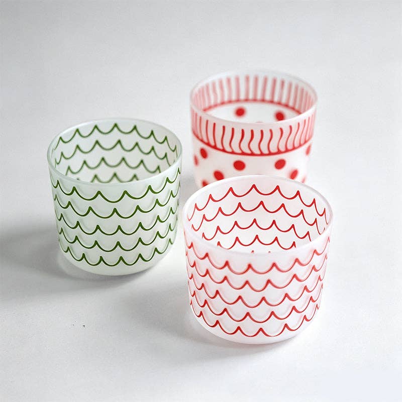 Polka Dot Cup: Light Blue / Circle/One Size
