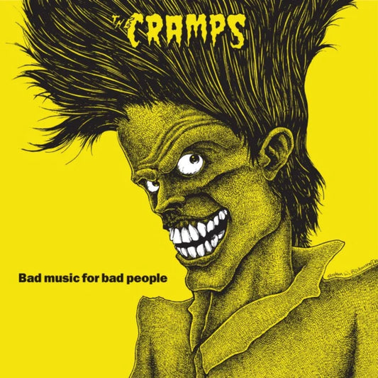LP CRAMPS BAD MUSIC FOR BAD PEOPLE