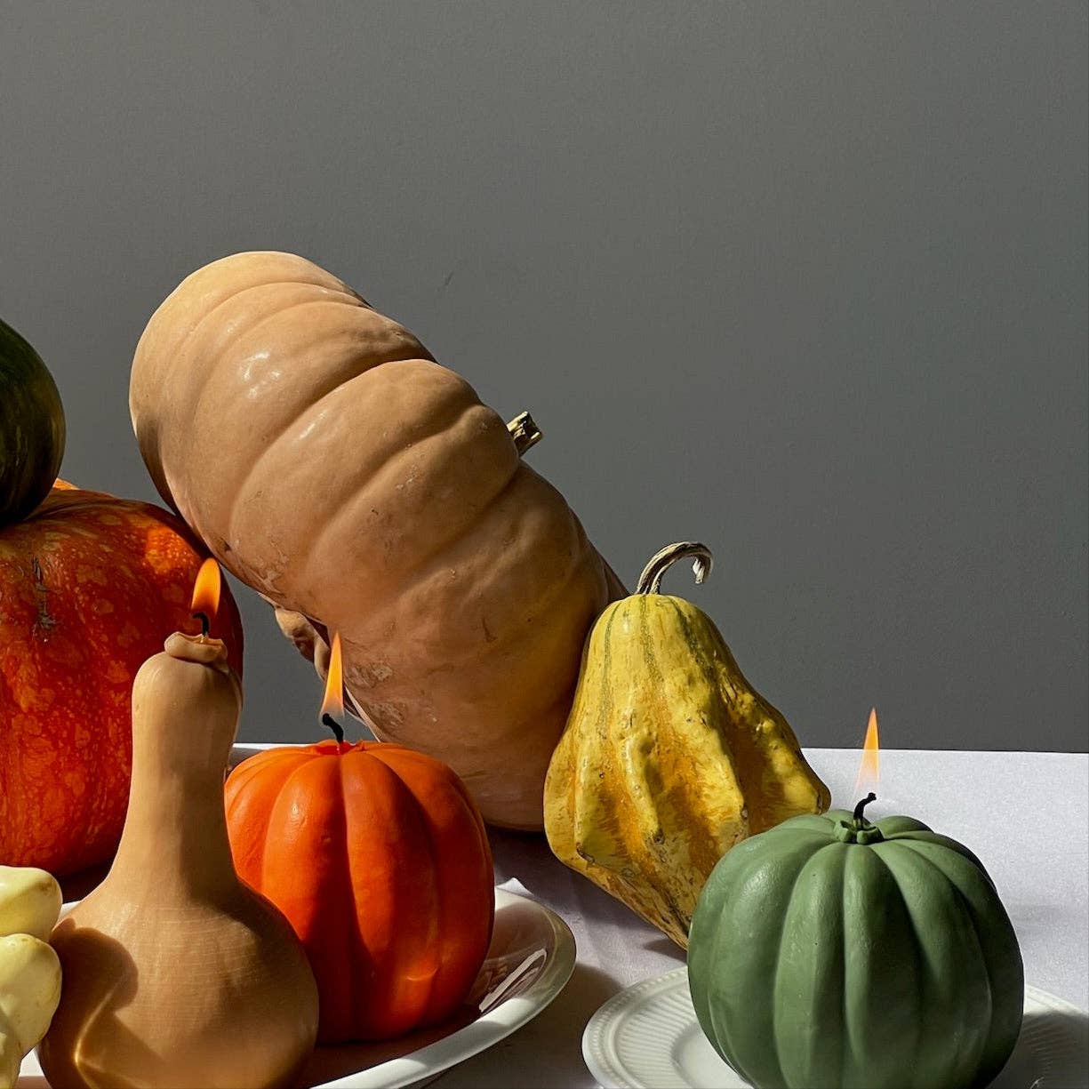 Pumpkin Candle - Green: Green / Pumpkin Pie