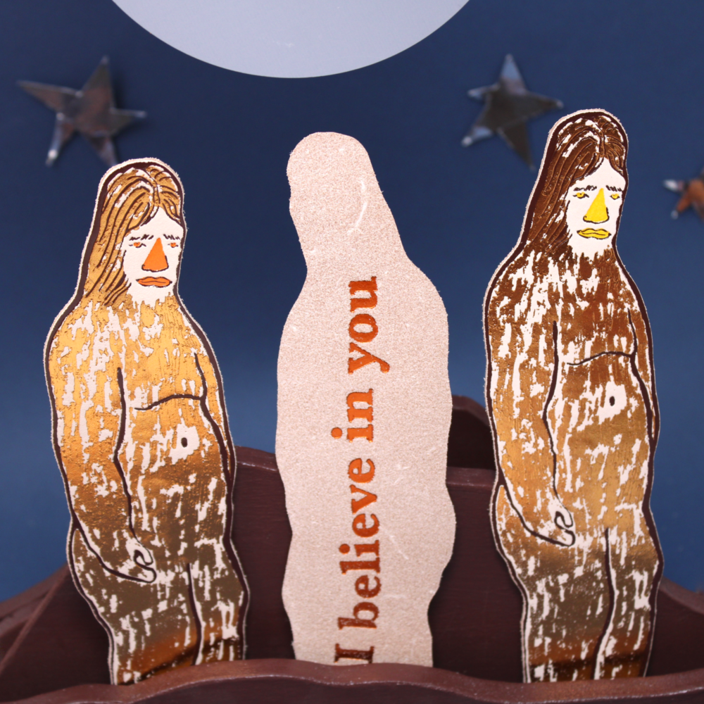 "I Believe in You" Yeti Bookmark