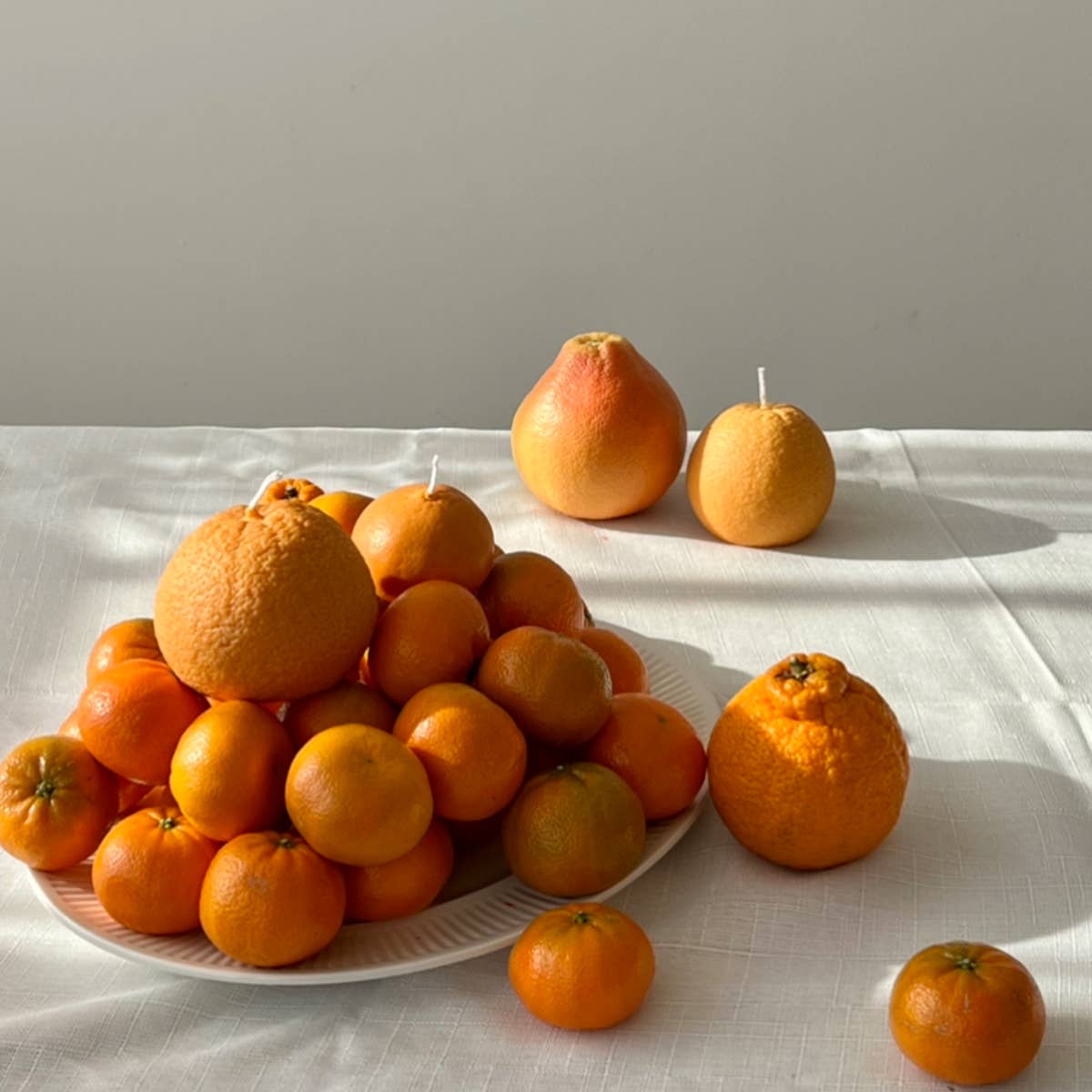 Large Orange Candle: Orange / Blood Orange / Single Orange