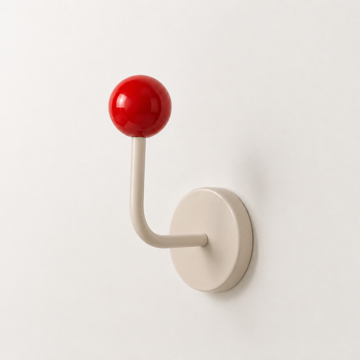 Color Block Magnetic Hook for Bags, Clothes and Hats: Green and Orange
