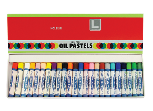 Holbein Academic Oil Pastel Set of 24 Assorted Colors