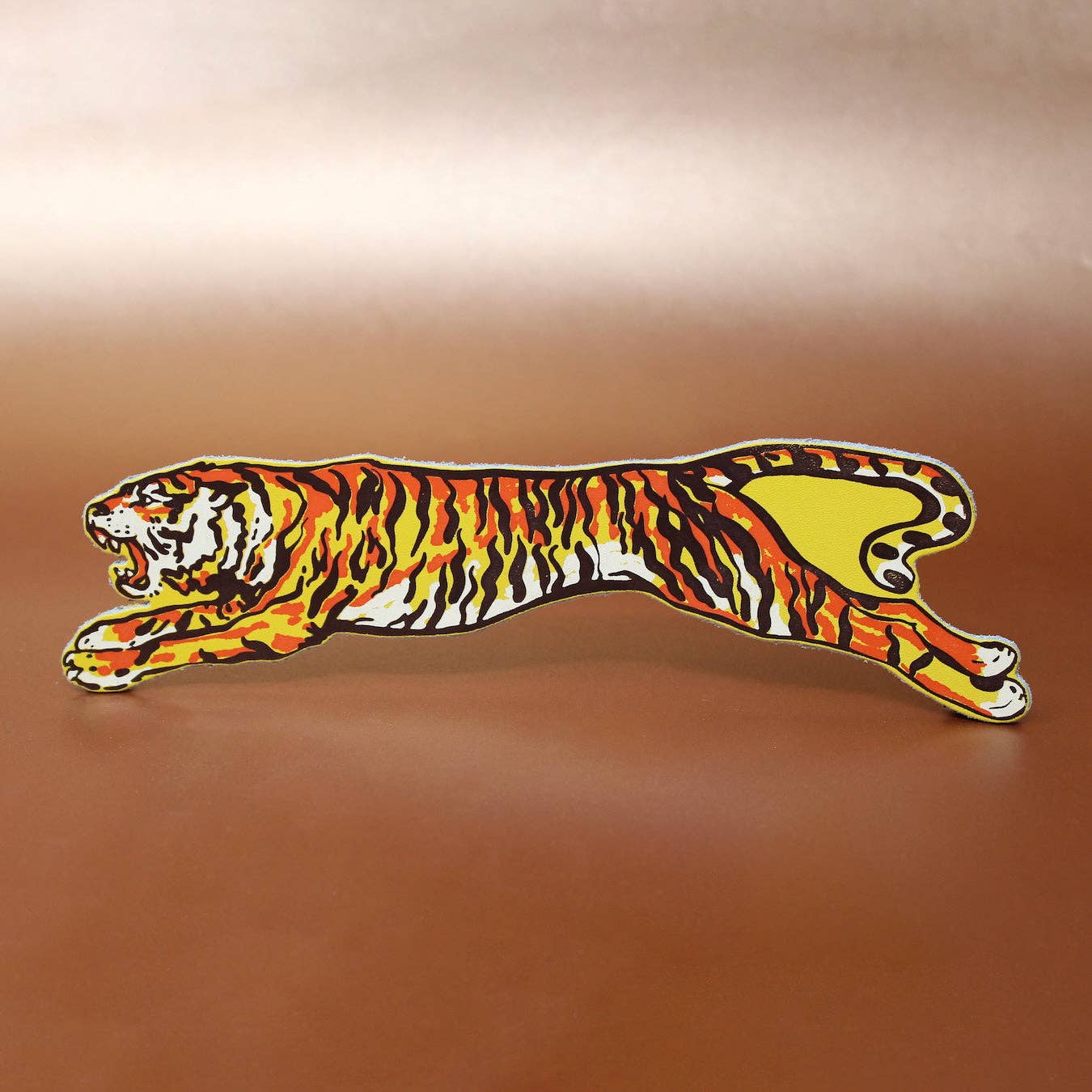 Tiger-Bookmark: Cream