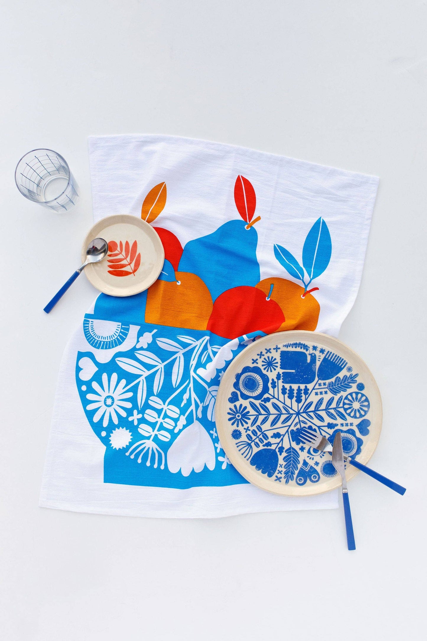 Fruit Bowl Cotton Kitchen Towel